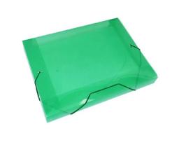 Kit 15 Pastas Aba Elásticas Plástica Ofício Verde 40mm Acp Kit 15 Pastas Aba Elásticas Plástica Ofício Verde 40mm Acp