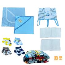 Kit 15 peças - enxoval infantil masculino