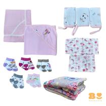 Kit 15 peças - enxoval infantil menina