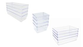Kit 15 peças Organizadores Multiuso Modular Acrilico Kit 15 peças Organizadores Multiuso Modular Acrilico