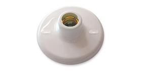 Kit 15 Plafonier Plafon E27 Porcelana 100W Bivolt Preto