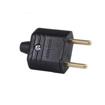 Kit 15 Plugue Macho 2p 10a 180 Pld1-2 Preto 11986 Margirius