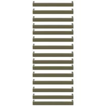 Kit 15 Puxadores Alça Piauí Bronze 23cm Torralba Clássico Gavetas Armários Cômodas