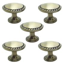 Kit 15 Puxadores Ponto Provençal Lille Antique 29mm Retrô