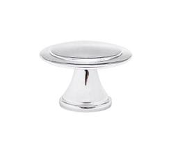 Kit 15 Puxadores Redondo Flor Em Metal Para Móveis Preto