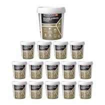 Kit 15 Rejunte Acrílico Bicom Extraliso Branco Ceramfix Novo Kit 15 Rejunte Acrílico Bicom Extraliso Branco Ceramfix Novo