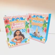 Kit 15 sacolinha Personalizada Moana