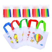 Kit 15 Sacolinhas De Pintar Sacola Lembrancinha Aniversário