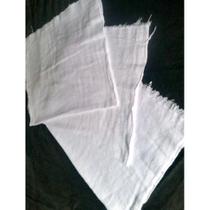 Kit 15 sacos branco pano de chão algodão pra limpeza Tam M