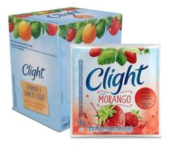 Kit 15 Suco Refresco Em Pó Clight Morango Zero Açucar 8gr Kit 15 Suco Refresco Em Pó Clight Morango Zero Açucar 8gr