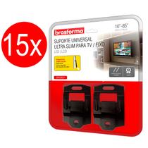 Kit 15 Suportes para TV até 85 Polegadas Universal SBRUB851 Kit 15 Suportes para TV até 85 Polegadas Universal SBRUB851