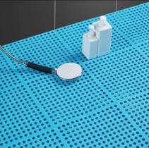Kit 15 Tapete Modular Superfície antiderrapante para box banheiro sauna vestiário 30x30