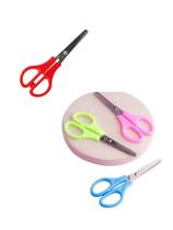 kit 15 Tesourinhas Escolar multiuso costura colorida sortida