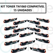 KIT 15 Toner Compatível tn1060 TN1060 HL-1210 HL-1210W DCP-1510 Dcp-1602 Dcp-1617 HL1110 KIT 15 Toner Compatível tn1060 TN1060 HL-1210 HL-1210W DCP-1510 Dcp-1602 Dcp-1617 HL1110