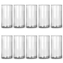 Kit 15 Tubos Copo Castiçal Ø5x12 Para Velas Decorativo Mesa