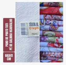 Kit 15 Un - Pano De Prato Copa Estampado Tati Têxtil H. Carvalho - Pé De Galinha - 66x41cm Kit 15 Un - Pano De Prato Copa Estampado Tati Têxtil H. Carvalho - Pé De Galinha - 66x41cm