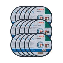 Kit 15 unid. disco de corte metalinox 115x1mm