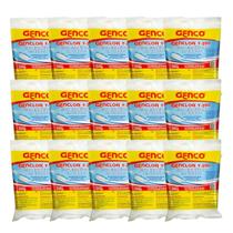 Kit 15 Unidades Cloro Tablete Tradicional Genco 200gr Kit 15 Unidades Cloro Tablete Tradicional Genco 200gr
