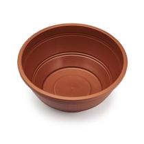 Kit 15 Vasos Redondo Terracota Marrom 6,6 Litros Para Rosa Do Deserto Mini Pata De Elefante