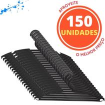 Kit 150 Cabides Organizador De Roupas Atacado Cabide Plástico Oferta