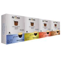 Kit 150 Cápsulas Para Nespresso - Degustação Café - Aroma