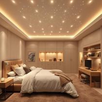 Kit 150 Pontos Branco Iluminação Led Resistente Com Garantia