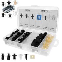 Kit 150 Presilhas Grampos Fixadores Automotivos Acabamentos Kit 150 Presilhas Grampos Fixadores Automotivos Acabamentos