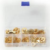 Kit 150 Terminais Olhal Eletrico Prensado Dj341 Cobre