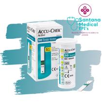 Kit 150 tiras reagentes 3 cx com 50 Accu-Chek Active - Roche