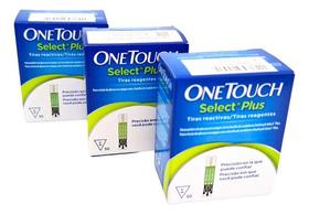 Kit 150 Tiras Reagentes Onetouch Select Plus Original Branco