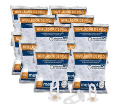 Kit 1500 Nivelador Espaçador Clips Piso 2mm Metasul