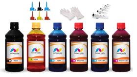 Kit 1500ml De Tinta Compatível Para Epson L810 T673