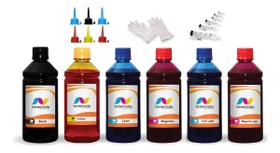 Kit 1500ml de Tinta Compatível Para Epson R290 R270 R390 RX590 T50 TX730 Kit 1500ml de Tinta Compatível Para Epson R290 R270 R390 RX590 T50 TX730