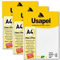 Kit 150fls Papel Vergê Cor Branco Gramatura 180g A4 Usapel Ideal para Certificado Convite Artesanato Desenho Grafite Kit 150fls Papel Vergê Cor Branco Gramatura 180g A4 Usapel Ideal para Certificado Convite Artesanato Desenho Grafite