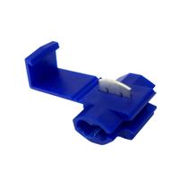 Kit 150un Conector Derivação Elétrico Azul Emenda Fios Cabos 1,5 a 2,5mm² Reforçado Junção Eletrica Taplink