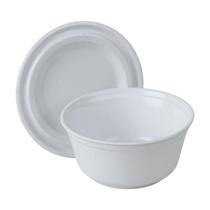 Kit 150un Pote Térmico Cumbuca Isopor 300ml com tampa