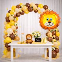 Kit 152 Arco descontruído balão Decoração Safari Festa anive Kit 152 Arco descontruído balão Decoração Safari Festa anive