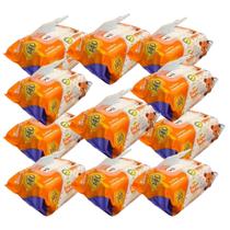 Kit 1540 toalhas umedecidas super baby 20 x 12 cm