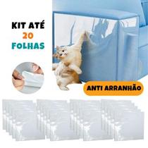 Kit 15Folhas Protetor De Sofa Adesivo Pelicula Adesiva Anti Arranhões Proteção Para Sofá