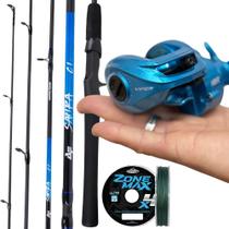 kit 15kg Carretilha Anti Cabeleira Viper Vara 1,80mt e Linha kit 15kg Carretilha Anti Cabeleira Viper Vara 1,80mt e Linha