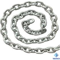 Kit 15MT Corrente Calibrada Aço Galvanizada a Fogo 6mm Din 766 Para Lancha Barco Veleiro e Guincho Elétrico Kit 15MT Corrente Calibrada Aço Galvanizada a Fogo 6mm Din 766 Para Lancha Barco Veleiro e Guincho Elétrico