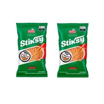 Kit 15Un Salgadinho Elma Chips Stiksy 30G Palitinho Trigo