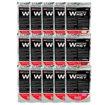 KIT - 15x Whey Protein 500g (5x Baunilha+ 5x Chocolate+ 5x Morango) - Bodybuilders