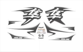 Kit 16 Adesivos Vinil UV Compatível Suzuki Hayabusa