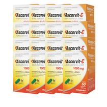 Kit 16 Ascorvit C 1000mg + Zinco 60 Cápsulas Maxinutri Kit 16 Ascorvit C 1000mg + Zinco 60 Cápsulas Maxinutri