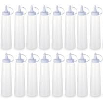 Kit 16 Bisnagas Plásticas Grandes 400ml Crepe Maionese Ketch Kit 16 Bisnagas Plásticas Grandes 400ml Crepe Maionese Ketch