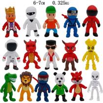 Kit 16 Bonecos Personagens Jogo Stumble Guys 7 Cm - mega toys