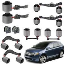 Kit 16 buchas suspensão traseira ford edge 2007 2008 2009 2010 Kit 16 buchas suspensão traseira ford edge 2007 2008 2009 2010