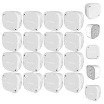 Kit 16 Caixas de Passagem Intelbras VBOX 1100 Branca Instalação Interna para Câmeras CFTV Kit 16 Caixas de Passagem Intelbras VBOX 1100 Branca Instalação Interna para Câmeras CFTV