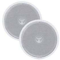 Kit 16 Caixas De Som Ambiente Embutir Teto Coaxial 6pol 70w Kit 16 Caixas De Som Ambiente Embutir Teto Coaxial 6pol 70w